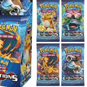 (4) Pokemon TCG: XY-Evolutions Booster Packs